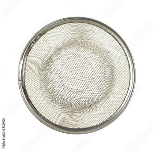 Mesh sink strainer