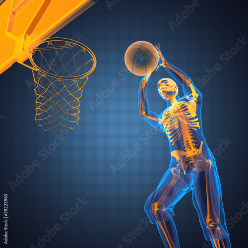 basketball game player