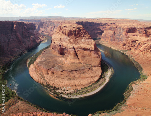 Horseshoe Bend of Colorado river in Page, Arizona