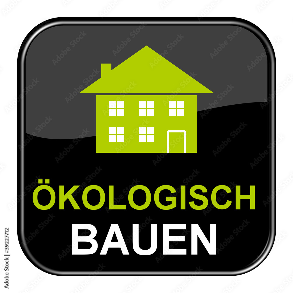 Glossy Button - Ökologisch bauen Glossy Button - Ökologisch bauen