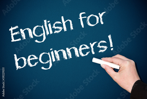 English for beginners !