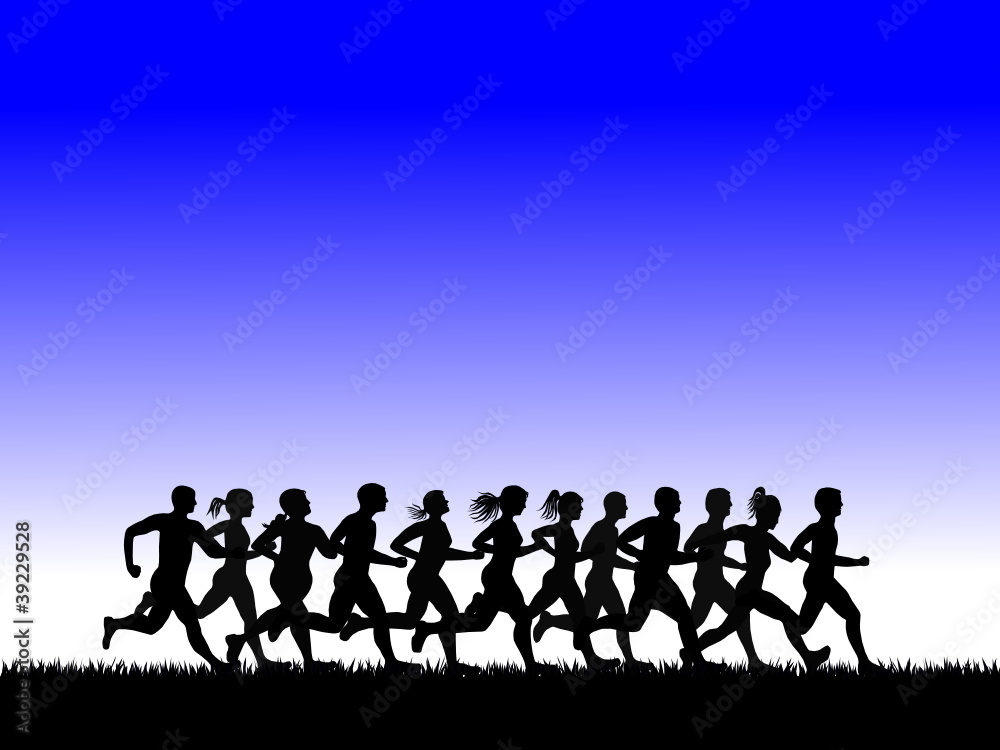 running motion in the early morning, vector file running motion in the early morning, vector file