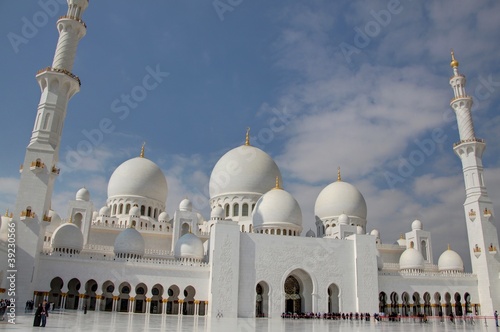 mosquée d'abu dhabi