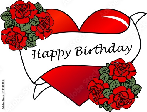 Canvas Print happy birthday