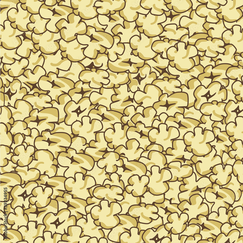 Popcorn seamless pattern Popcorn seamless pattern