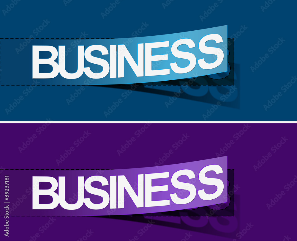 Business peel off vector design Business peel off vector design