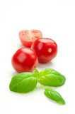 Bazylia i pomidory