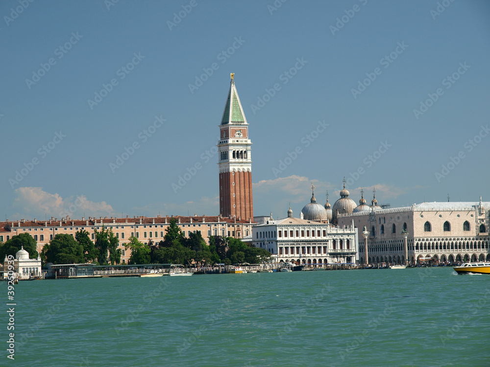 Venice - St. Mark's Square as seen from the Giudecca Canal