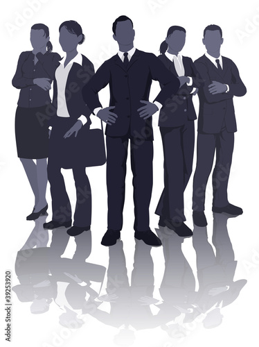 Business team illustration
