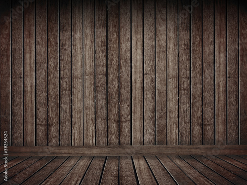 Grunge wooden wall background