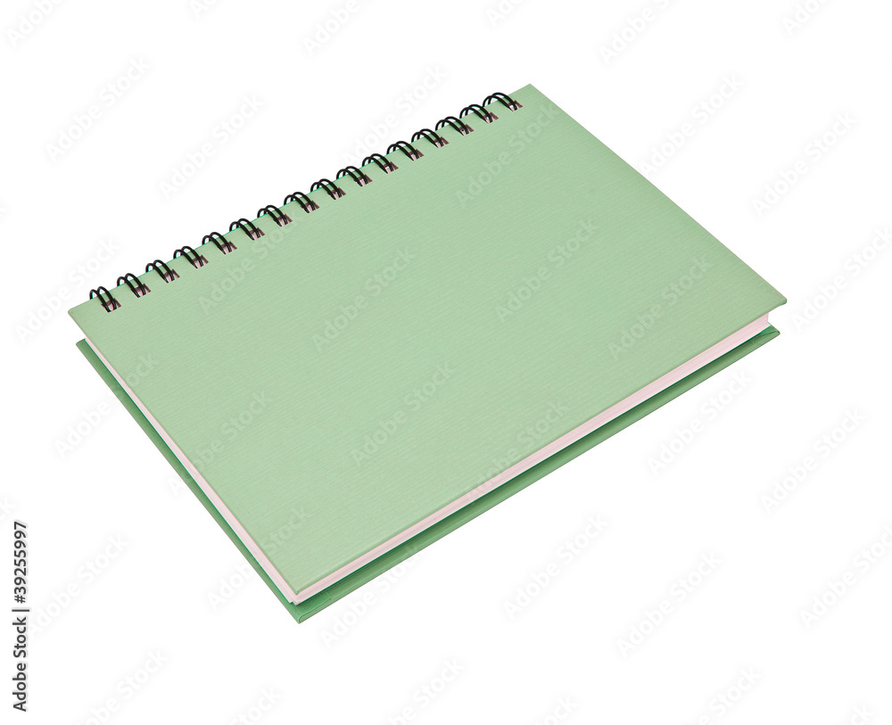 stack of ring binder book or green notebook stack of ring binder book or green notebook