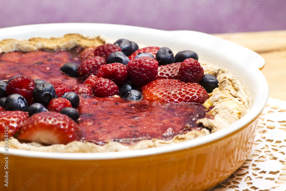 red fruits tart red fruits tart