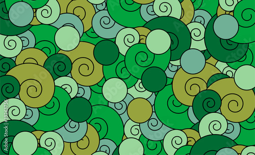 Swirl or shell of snail - abstract background