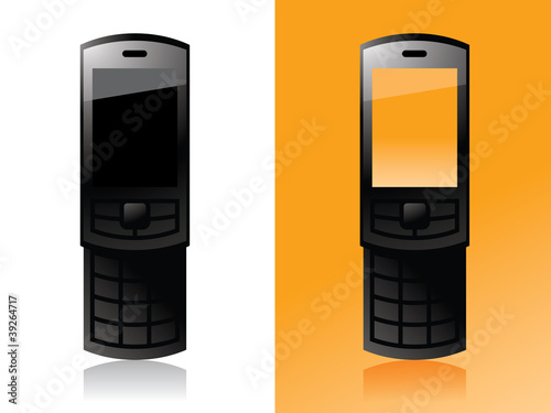 Orange Cell phone