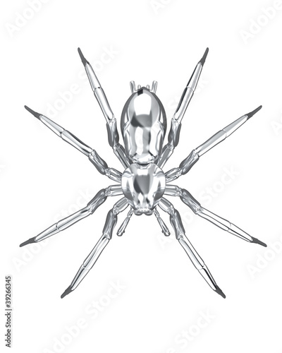 Metallic spider