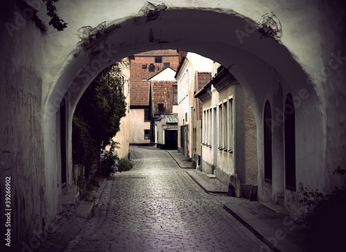 Medieval street © Pink Badger