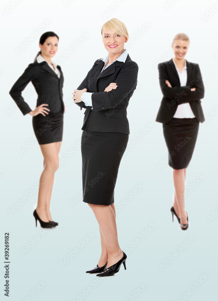 Group of three businesswomen Group of three businesswomen