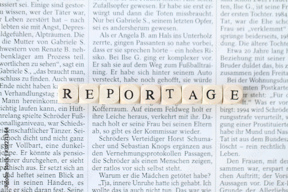 Obraz premium Reportage