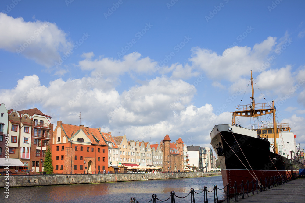 Obraz premium City of Gdansk in Poland