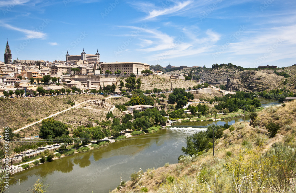 El Tajo a su paso por Toledo
