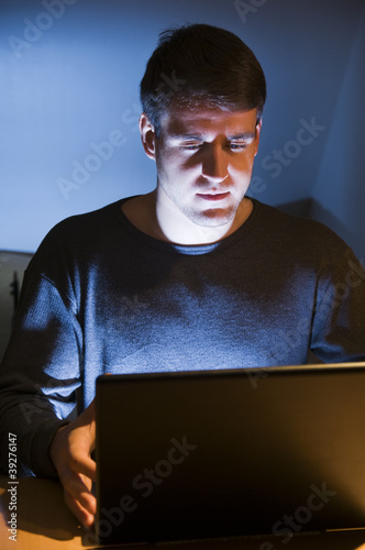 hacker at work