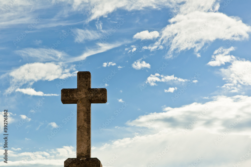 Old stony cross