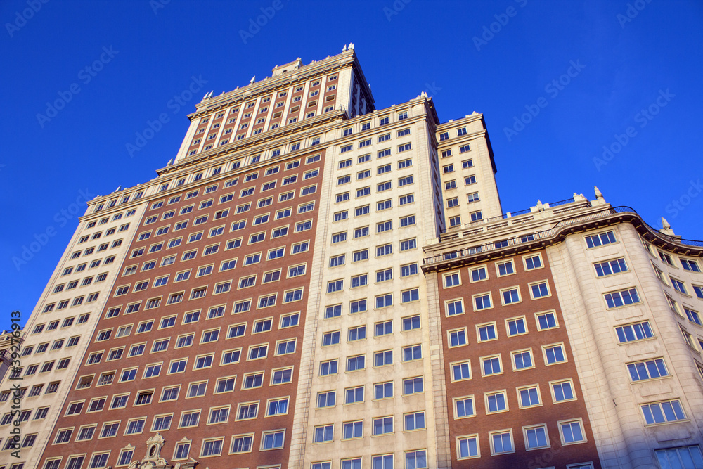 Obraz premium modern buildings in Madrid, Spain