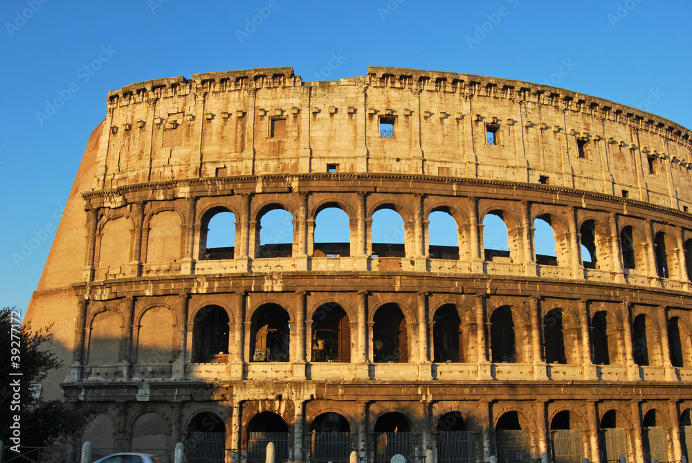 Postcards of Rome - Colosseum - Italy 003
