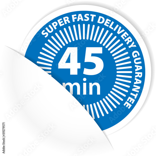 45 min delivery