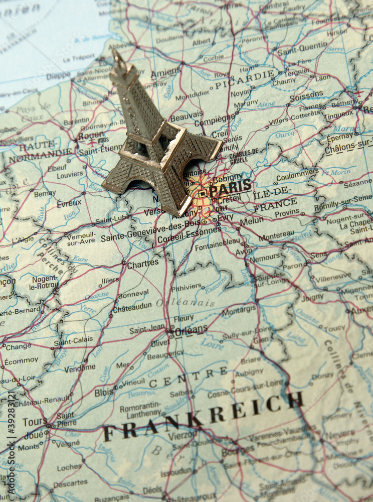 Naklejka premium paris