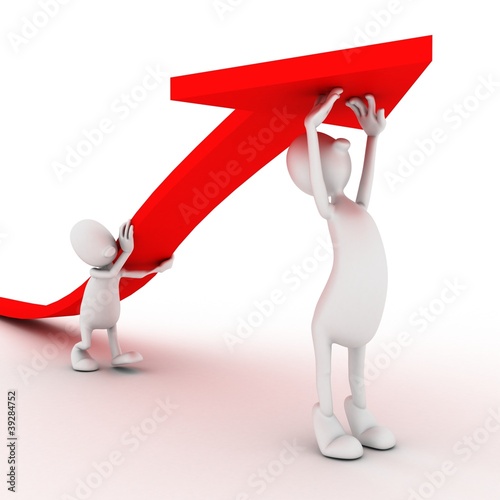 Foto Red Arrow Economic