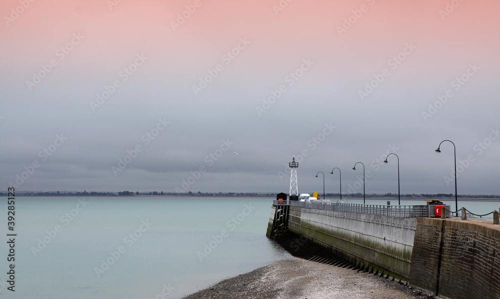 Bord de mer à Cancale, France