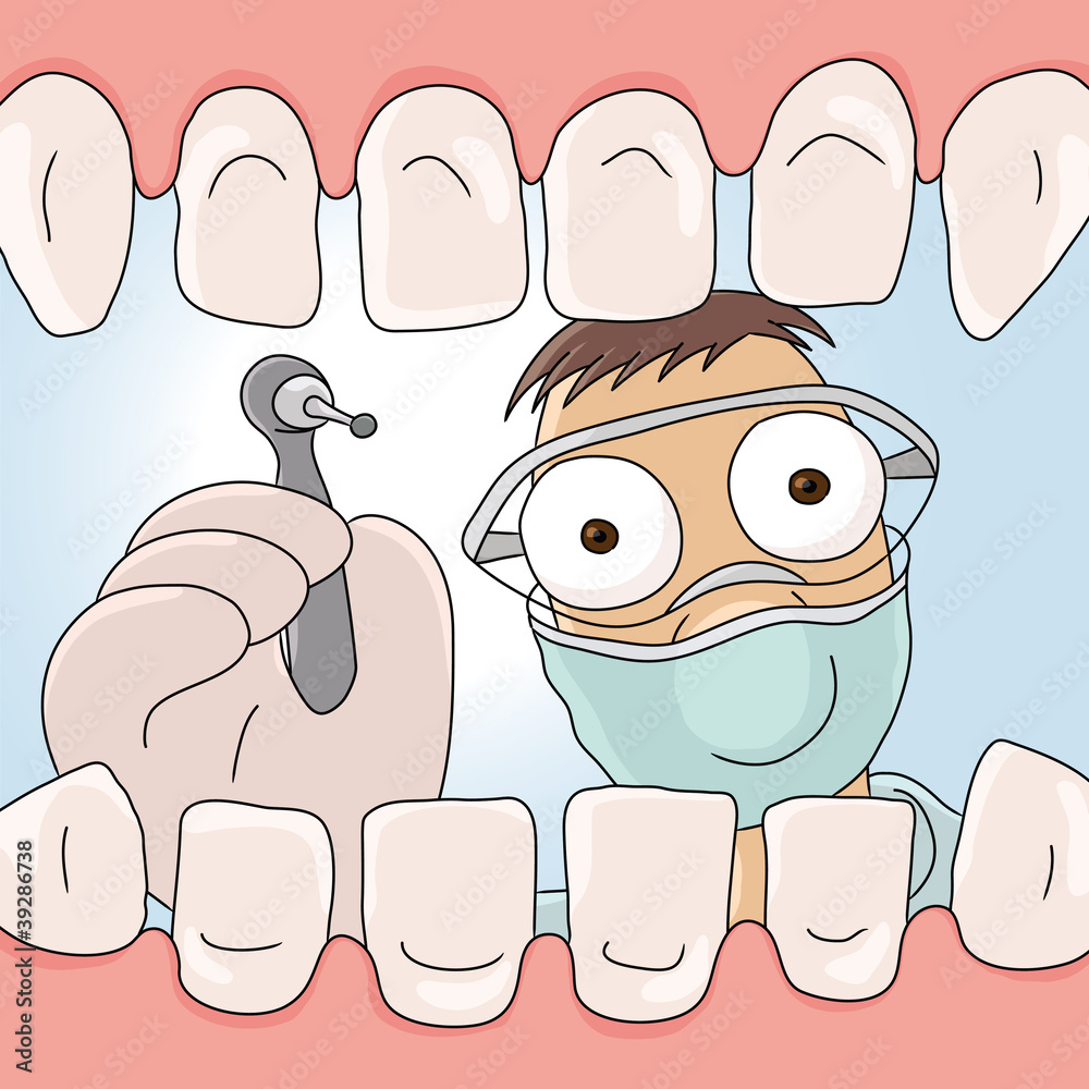 Obraz premium dentista