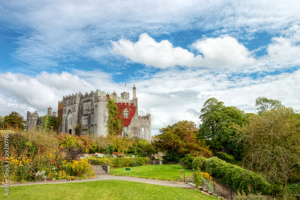 Birr Castle and gardens in Co.Offaly - Ireland.