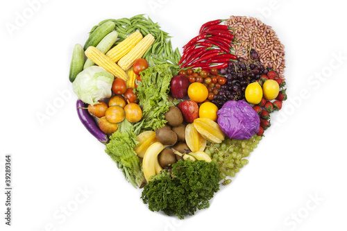Fruit and vegetable heart