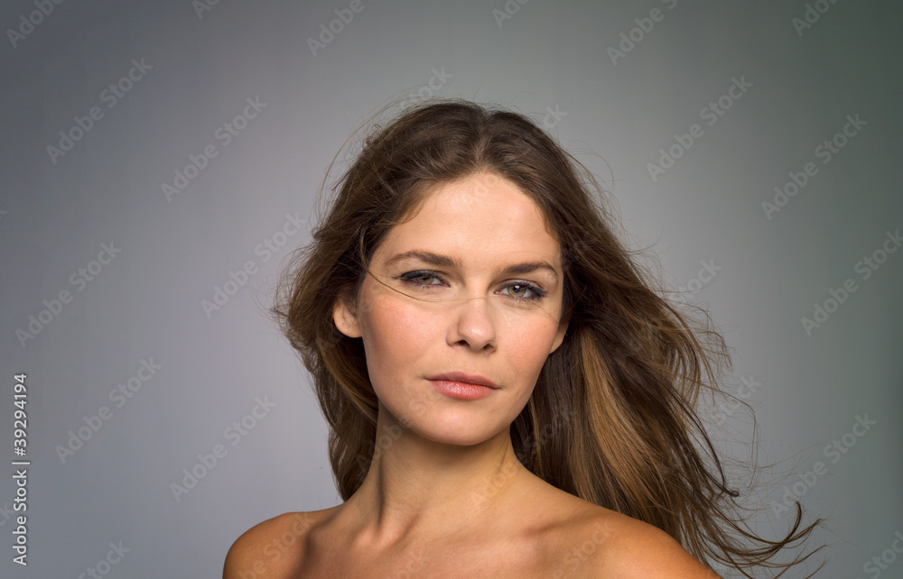 Photo of beautiful woman with magnificent hair Photo of beautiful woman with magnificent hair