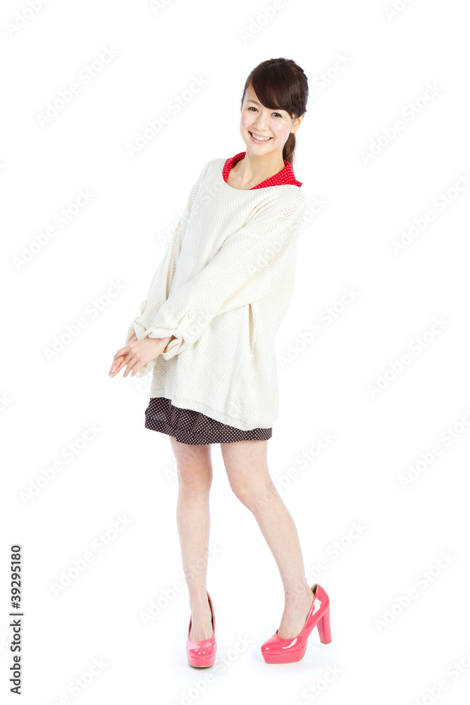 Fototapeta premium Beautiful young woman