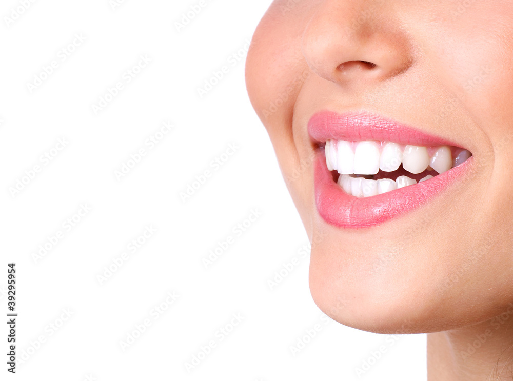 Obraz premium Happy smiling woman.