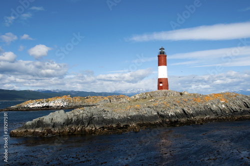 lighthouse - in the Beagle Channel Patagonia Argentina