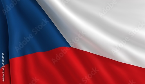 Fotografía Flag of Czech Republic