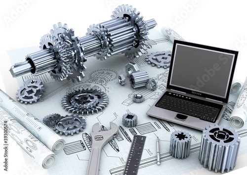 Mechanical engineering Technology concept