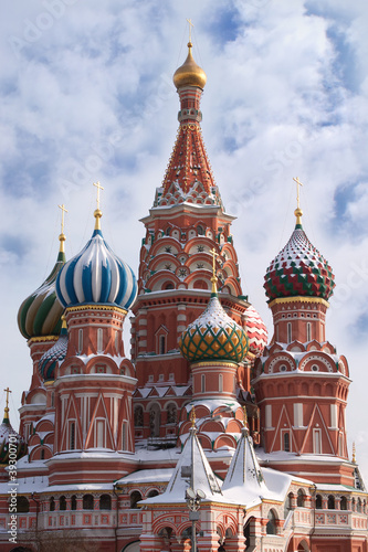 St. Basil's Cathedral on Red Square in Moscow