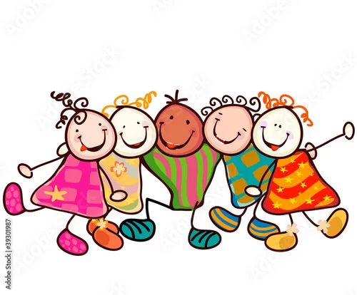 Obraz dzieci bawiące się