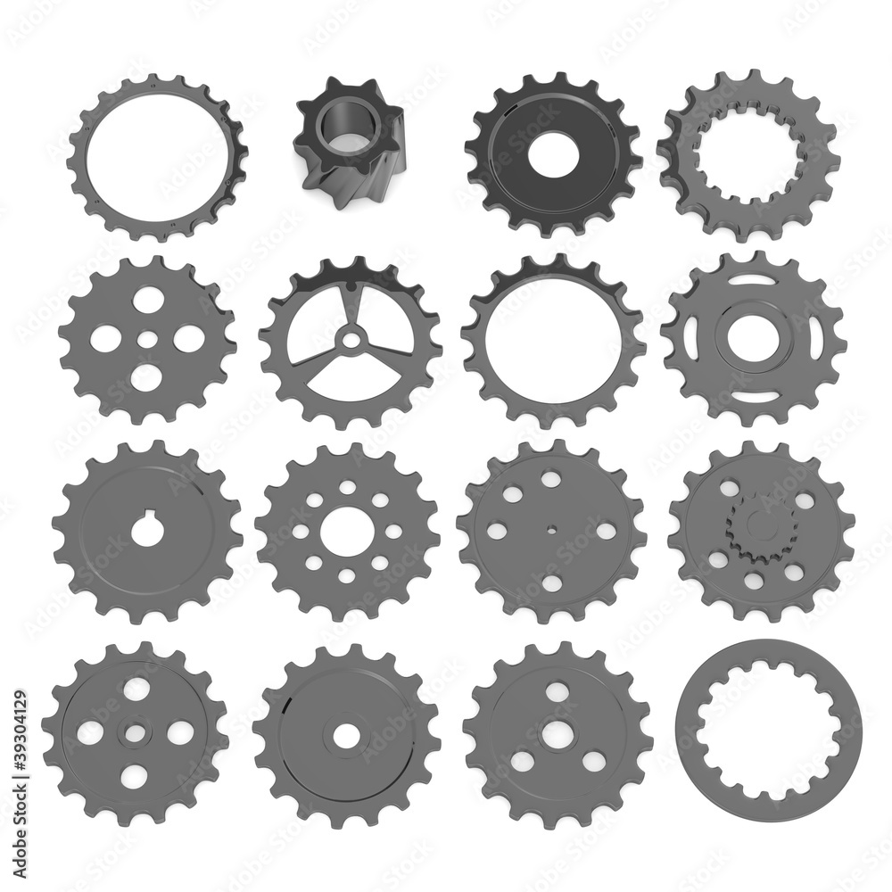 3d render of industrial parts 3d render of industrial parts