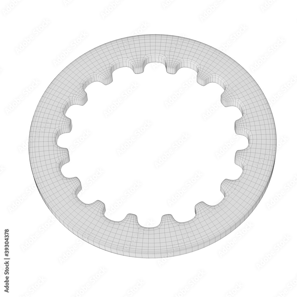 3d render of industrial part 3d render of industrial part