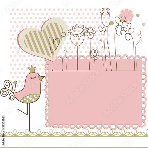 Baby arrival card #39305344