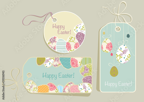 tags on Easter theme