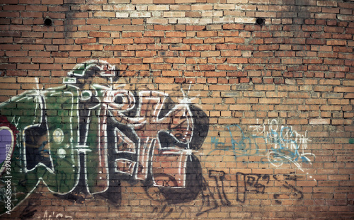 Graffiti wall