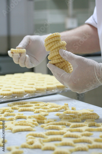 Pastry making biscuit