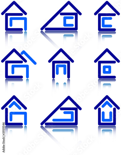 icon set for construction